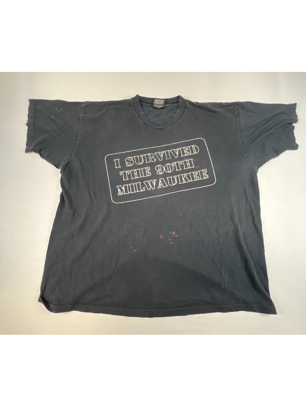 Vintage 1993 Harley Davidson Made In USA Suburban Motors T-Shirt Men XL